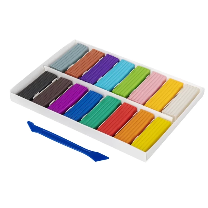 Пластилин классический Brauberg 16 цветов 106508