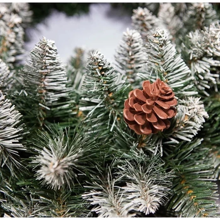 Венок Девилон с белыми кончиками и шишками МВСБШ-45