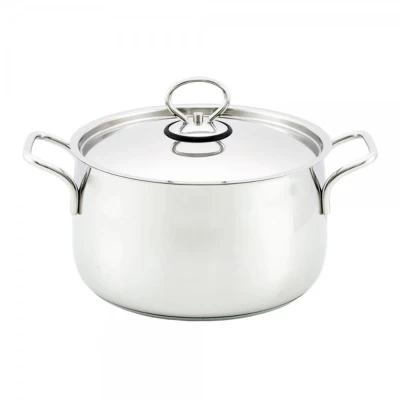 Кастрюля "Орхидея Классика" с метал. крышкой 4,5 л