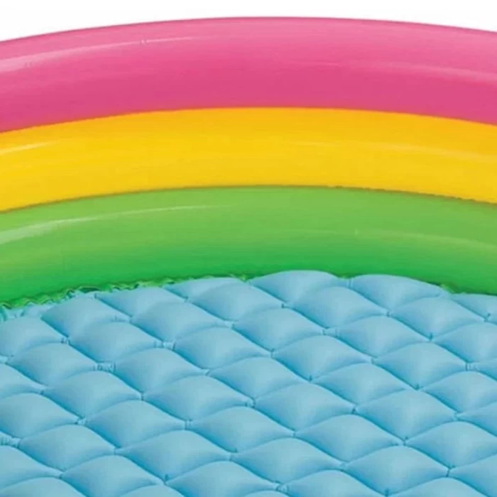 Бассейн надувной детский Intex Цветные кольца 57422 147x33см