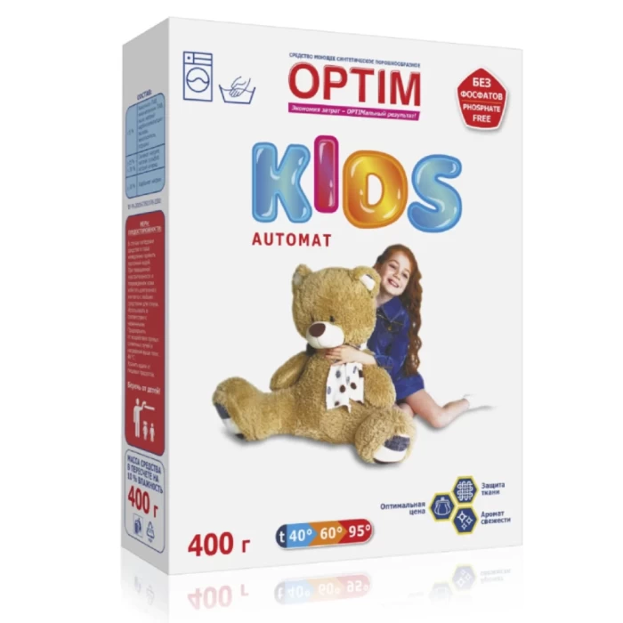 Стиральный порошок Optim Kids automat 400г