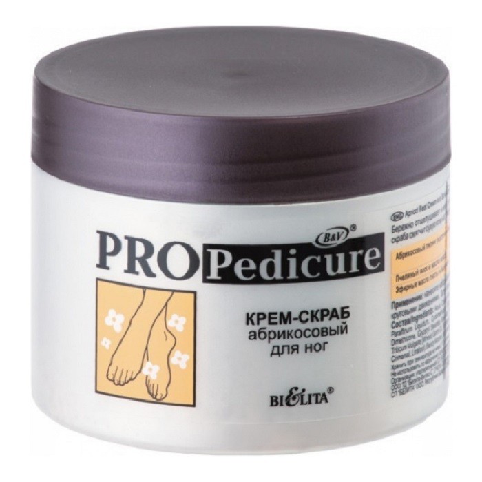 Крем-Скраб Pro Pedicure абрикосовый для ног 300 мл