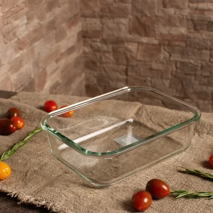 Контейнер из жаропрочного стекла со съёмной крышкой 1.5 л