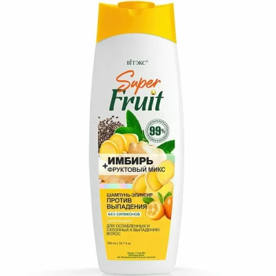 Шампунь-эликсир Витэкс Super Fruit Против выпадения 500мл