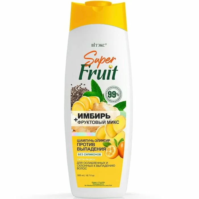 Шампунь-эликсир Витэкс Super Fruit Против выпадения 500мл