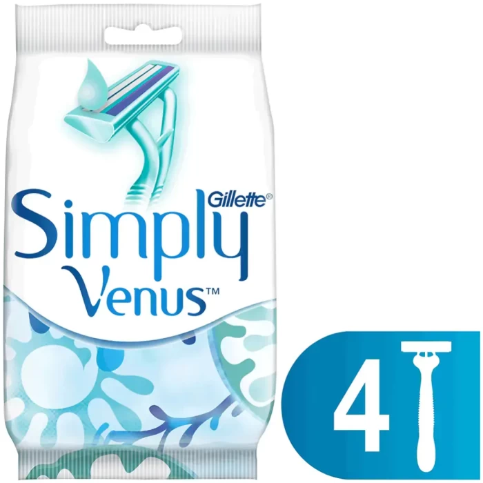 Одноразовый станок Gillette Simply Venus 2 4шт