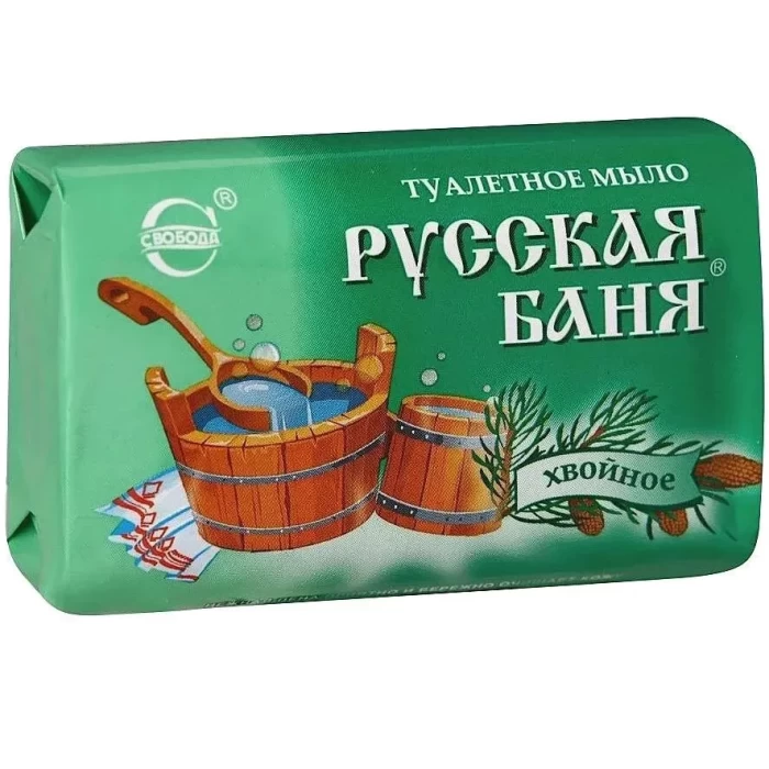 Мыло туалетное Свобода Русская баня хвойное 100г