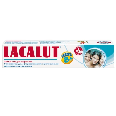 Зубной гель Lacalut Teens 8+ для подростков 50мл