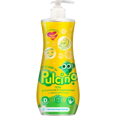Гель для купания с первых дней жизни Pulcino 255мл