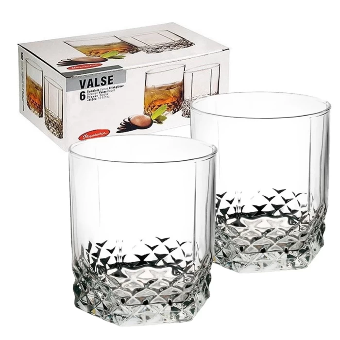 Набор стаканов для виски Pasabahce Вальс 315мл