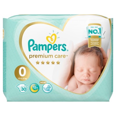 Памперс Premium для новорожденных (2-5кг)