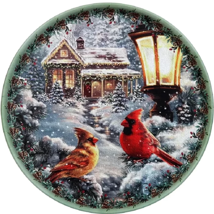 Поднос Пернатые друзья 33см