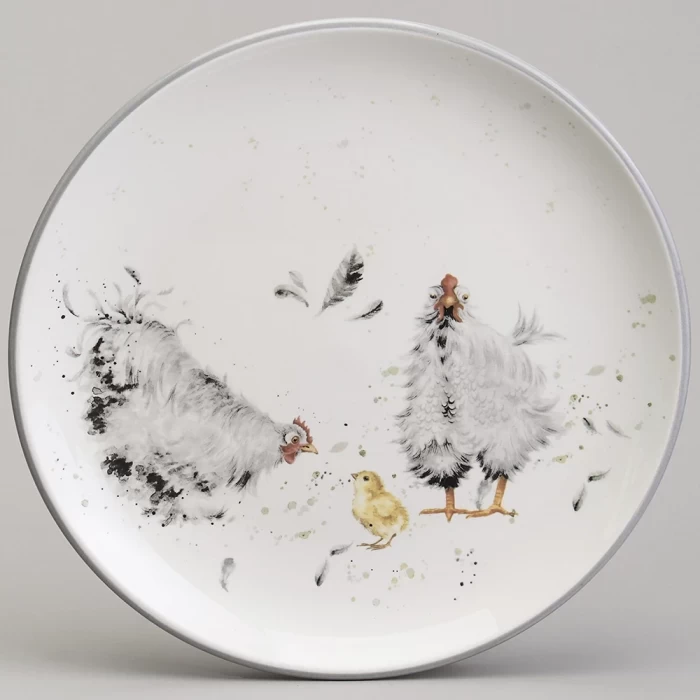 Тарелка закусочная Lefard Funny hens 358-2298