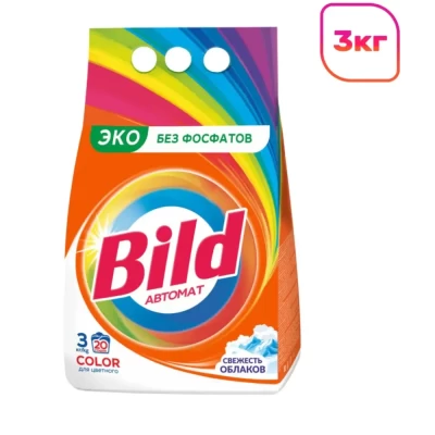 Стиральный порошок Bild Color Свежесть Облаков 3кг
