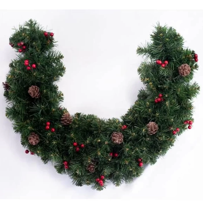 Гирлянда Девилон с ягодами и шишками МГГШ-120/V