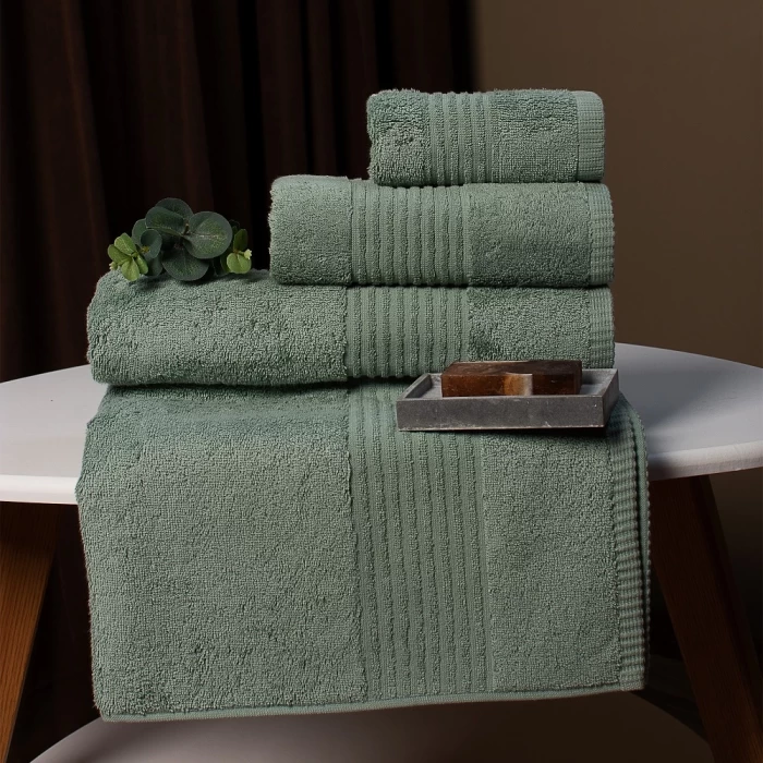 Полотенце махровое ТМ "ЦУМ" Classik светло-бирюзовый 30х60 см