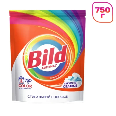 Стиральный порошок Bild Color Свежесть Облаков 750г