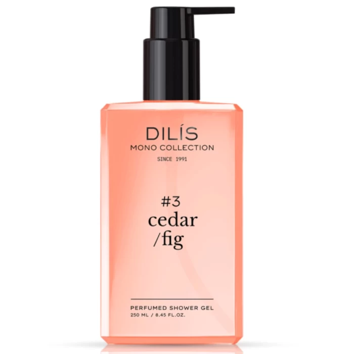 Гель для душа парфюмированный Dilis Mono Collection, Cedar Fig, 250 мл