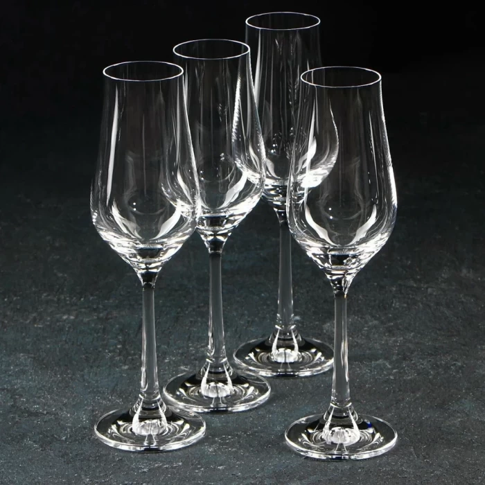 Набор бокалов для шампанского Crystalex Pralines 100мл