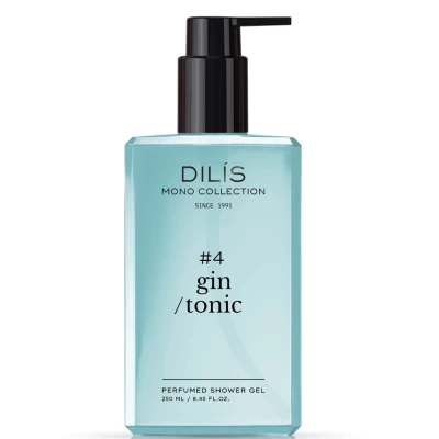 Гель для душа парфюмированный Dilis Mono Collection, Gin Tonic, 250 мл