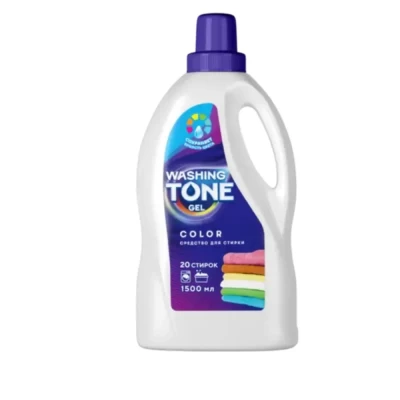 Гель для стирки Washing Tone Яркость цвета 1,5л
