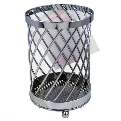 Подставка для столовых приборов из стальной проволоки с хромовым покрытием