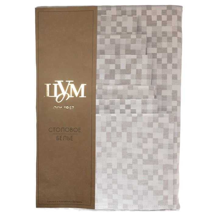 Комплект столового белья ТМ "ЦУМ" 03ШС31-30-КВ 2595, 150х180см