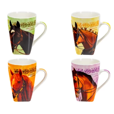 Кружка фарфоровая Belbohemia Лошадь 400мл