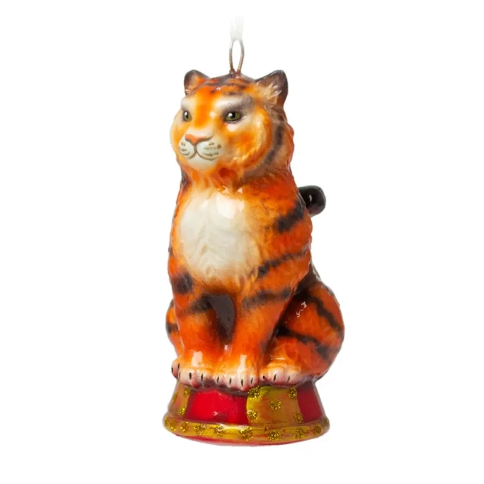 Елочное украшение Цирковой тигр