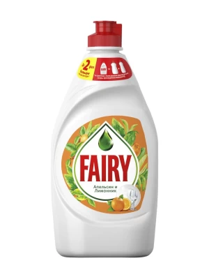 Средство для мытья посуды FAIRY Апельсин и лимонник, 450 мл