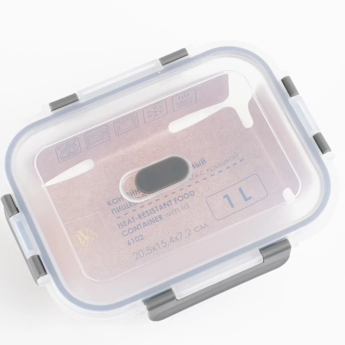 Контейнер из жаропрочного стекла ТМ "ЦУМ" 6102 1 л