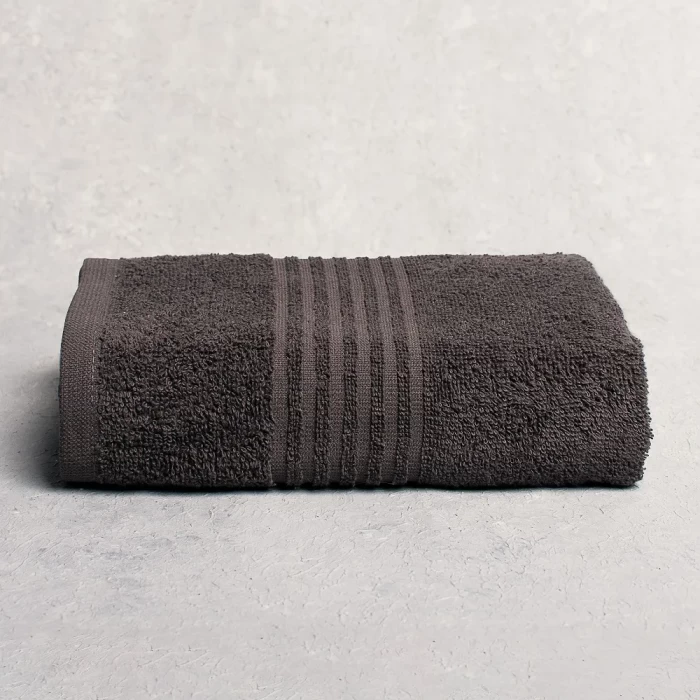 Полотенце махровое ТМ "ЦУМ" серый 50х90 см