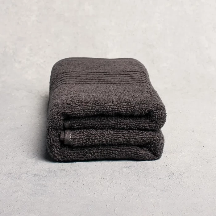 Полотенце махровое ТМ "ЦУМ" серый 50х90 см