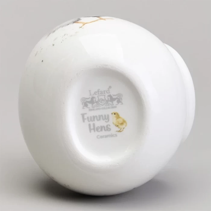 Солонка с ложкой Lefard Funny hens 358-2307