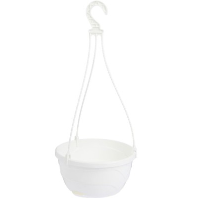 Подвесной горшок Петуния №1 белый 3,7л