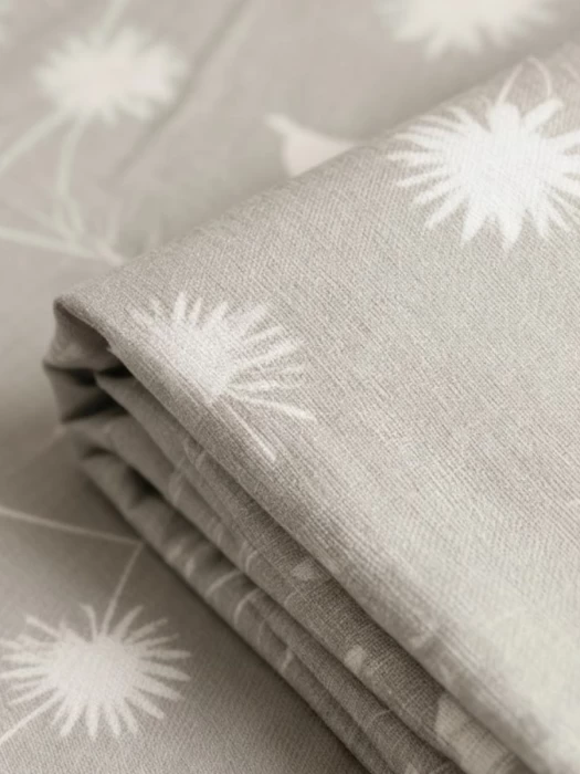 Комплект постельного белья двуспальный ТМ "ЦУМ" Одуванчики коричневые