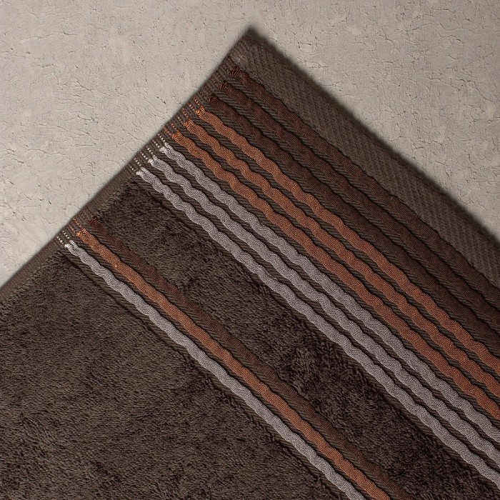 Полотенце махровое Shik графит