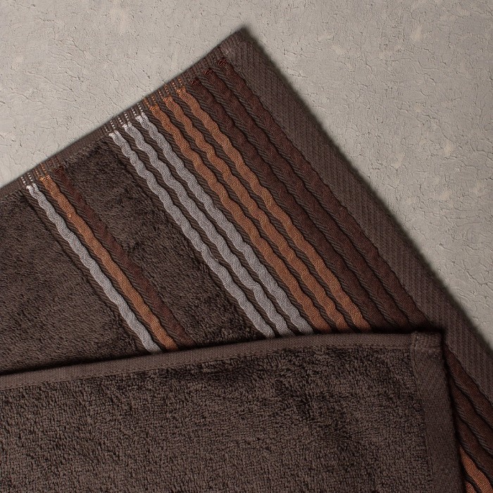 Полотенце махровое Shik графит