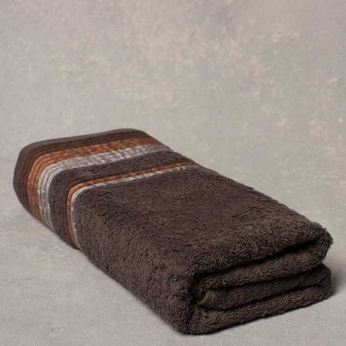 Полотенце махровое Shik графит