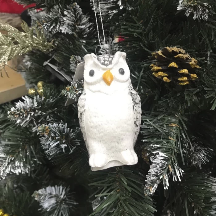 Украшение новогоднее Девилон Сова 004065 10см