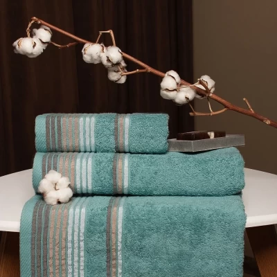 Полотенце махровое Shik олива