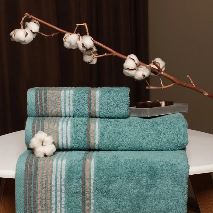 Полотенце махровое Shik олива