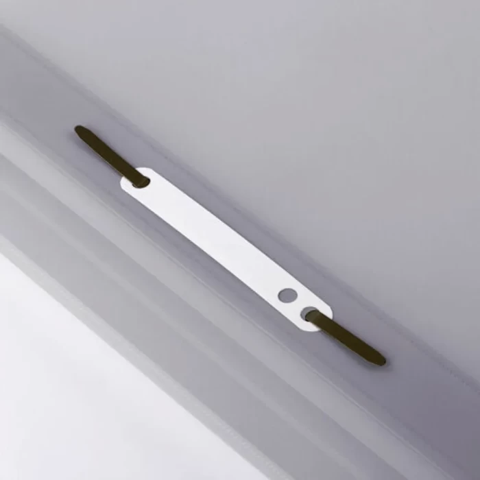 Скоросшиватель пластиковый серый BRAUBERG арт 220387