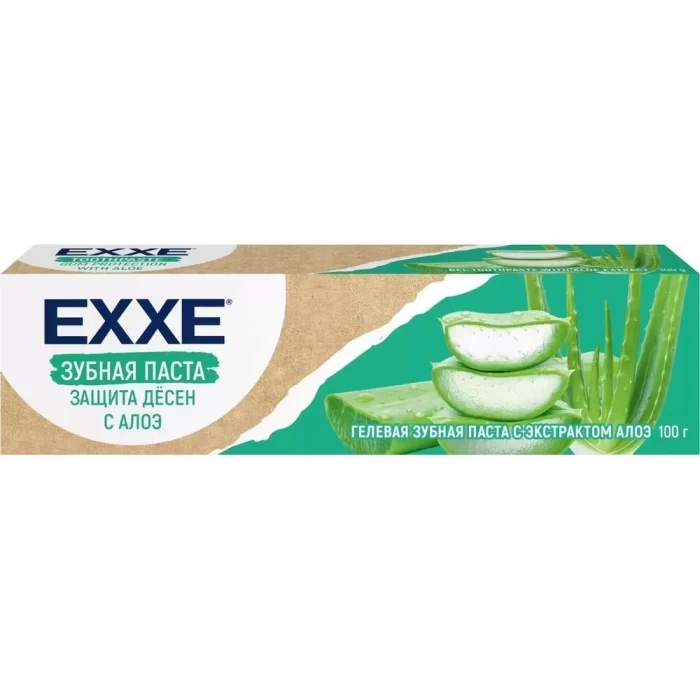 Зубная паста EXXE Защита дёсен с Алоэ 100г