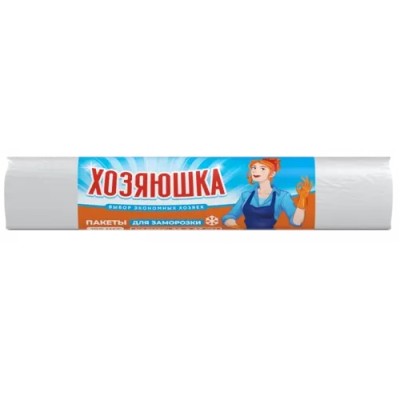 Пакеты фасовочные для заморозки &quot;Хозяюшка&quot; 100 шт