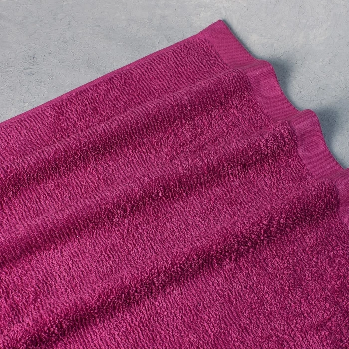 Полотенце махровое ТМ "ЦУМ" винный 70х140 см