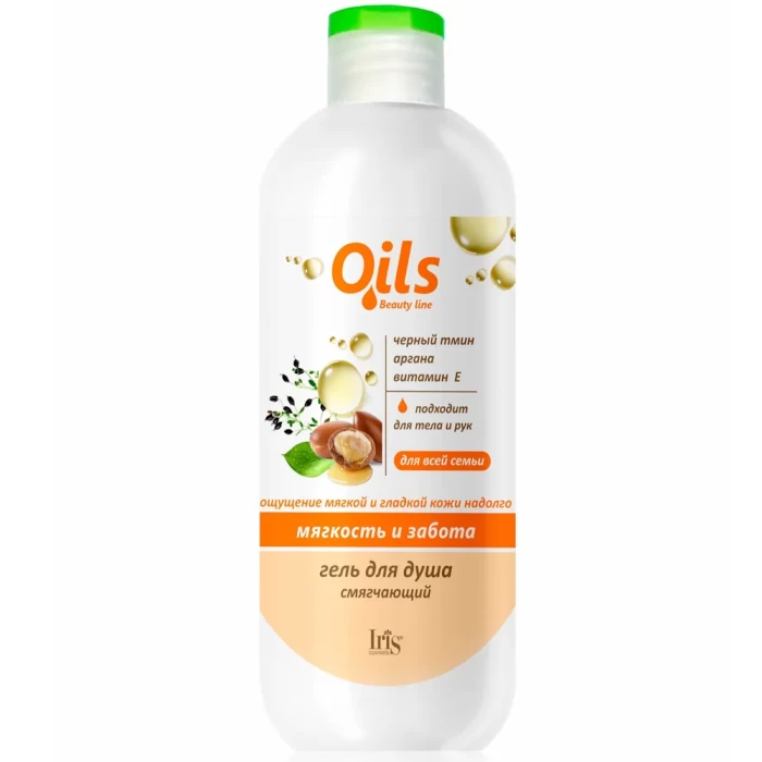 Гель для душа Oils Beauty Line смягчающий 500мл