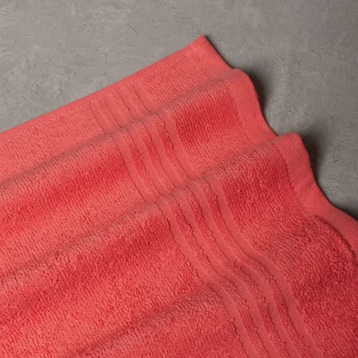 Полотенце махровое 03012 светлый коралл