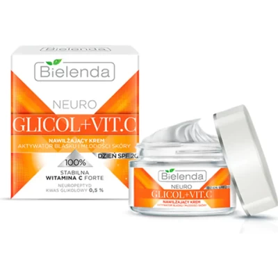 Крем для лица Bielenda Neuro Glicol + Vit.C SPF 20 дневной 50мл