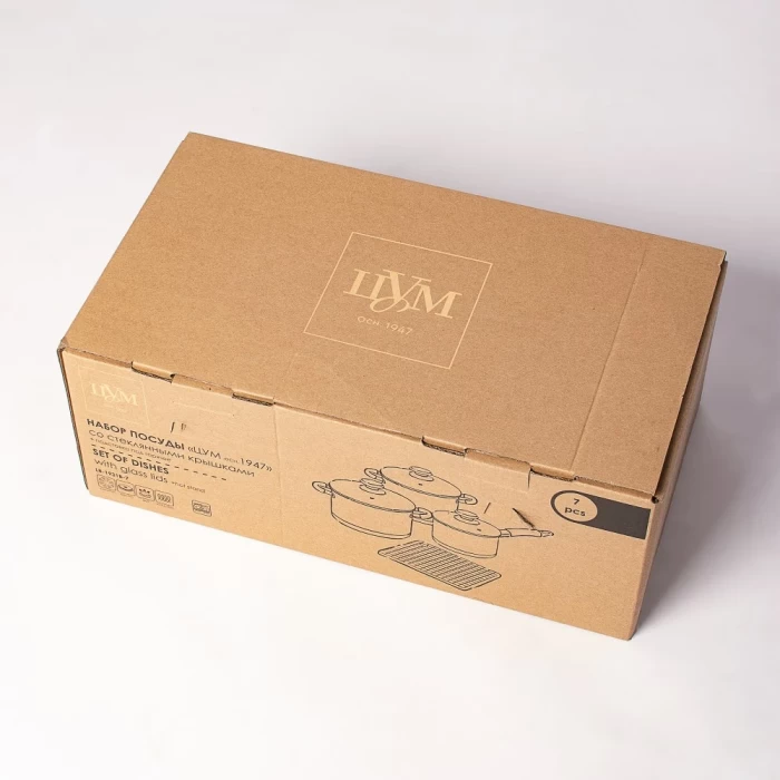 Набор посуды ТМ "ЦУМ" LB-1931B-7